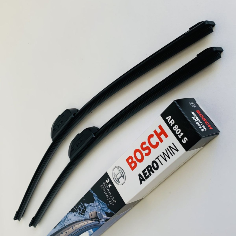 Ar801s Bosch Aerotwin Vinduesvisker Viskerblade Sæt 60 53cm Passer Til Vw Transporter T5 Fra årg 2003-2013