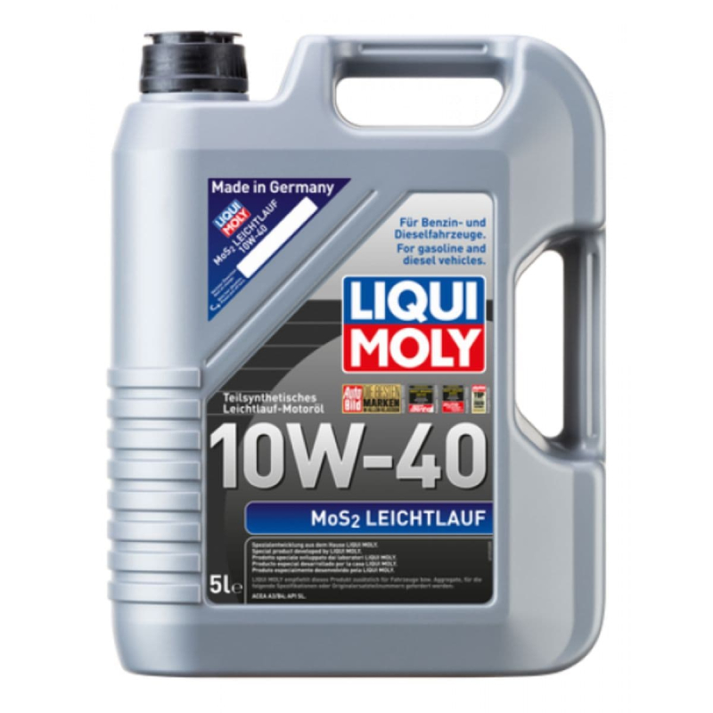10w40 Motorolie Mos2 Liqui Moly  Letløb   5l Dunk